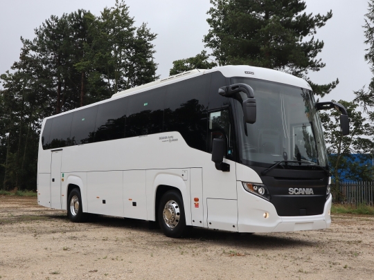 Scania Touring s verzí na plyn